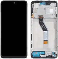 LCD + dotyk + přední kryt pro Xiaomi Redmi Note 11, Poco M4 Pro 4G black