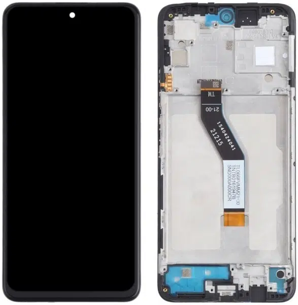 LCD + dotyk + přední kryt pro Xiaomi Redmi Note 11, Poco M4 Pro 4G black
