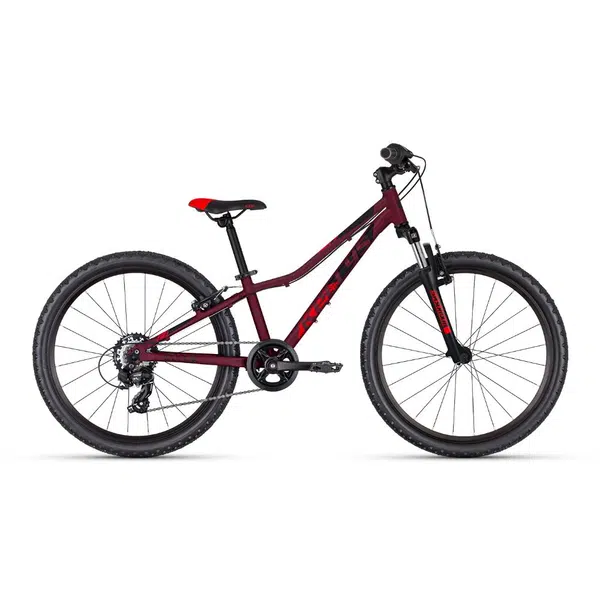Juniorské kolo KELLYS KITER 50 24" - model 2025 11" (125-145 cm) Dark Plum