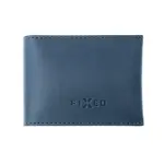 FIXED Wallet Kožená peněženka z pravé hovězí kůže, modrá