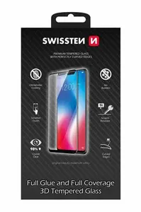 Tvrzené sklo Swissten Ultra Durable 3D Full Glue pro Samsung Galaxy Note 10 Lite, černá