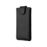 Kožené pouzdro FIXED Posh, velikost 6XL+, černá