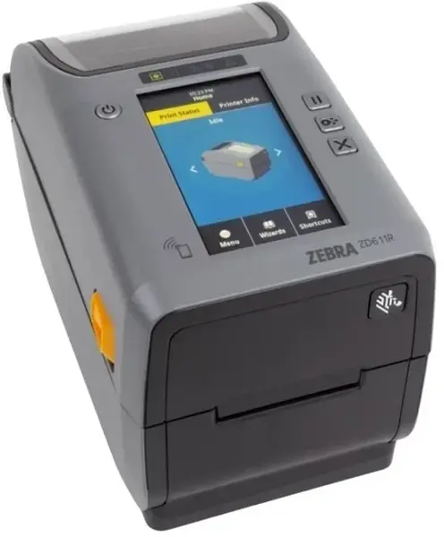 Zebra ZD611 ZD6A122-T0EER2EZ TT, 8 dots/mm (203 dpi), tiskárna štítků, RFID, EPLII, ZPLII, USB, BT (BLE), Ethernet, black (nástupce GC420t)
