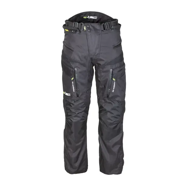 Pánské moto kalhoty W-TEC Kaluzza černá 4XL