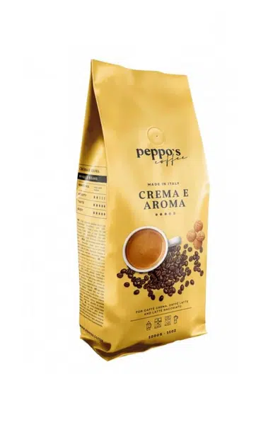 Peppo's Crema e Aroma 1 kg Zrnková káva