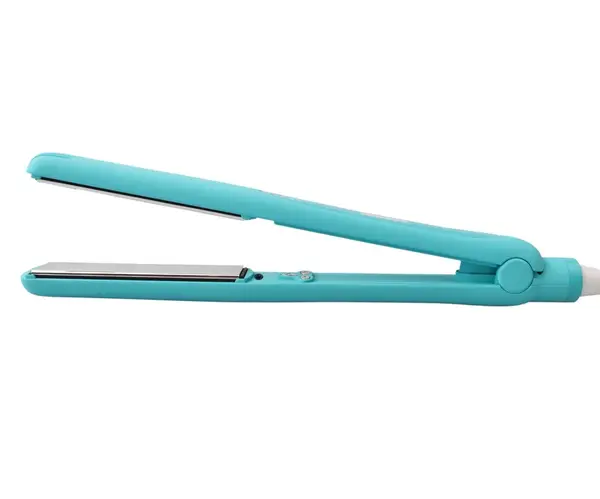 Profesionální žehlička na vlasy Moroccanoil Titanium - tyrkysová (FMC-STYIRON20CZ) + dárek zdarma