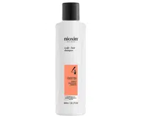 Čisticí šampon pro silně řídnoucí barvené vlasy Nioxin System 4 Scalp + Hair Shampoo - 300 ml + dárek zdarma