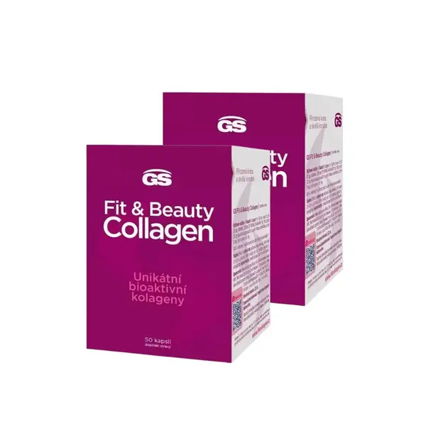 GS Fit&Beauty Collagen, 2 × 50 kapslí