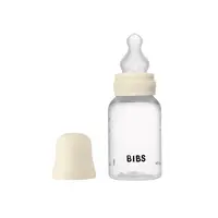 BIBS antikoliková fľaša so silikónovým cumlíkom 150ml - Ivory