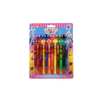 Voňavé gelové tužky s bambulkou 12 ks