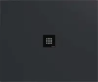 Polysan Flexia - Sprchová vanička 120x100 cm, matný antracit 71563.51