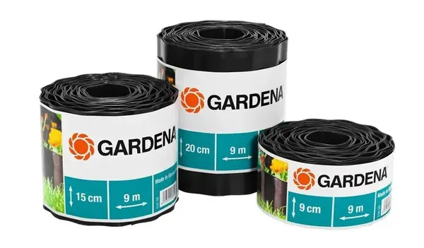 Gardena - Obruba záhonov 20 cm, dĺžka 9 m, hnedá 0534-20
