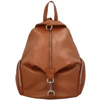 Dámský kožený batoh světle hnědý - ItalY Marnos