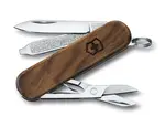 VICTORINOX - Malý kapesní nůž Classic SD Wood, 5 funkcí, dřevo 0.6221.63