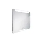 Nimco Zrcadla - Zrcadlo s LED osvětlením, 80x70 cm, dotykový senzor, hliník ZP 22003VX