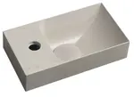 Sapho Small - Umývátko, 31x17 cm, bez přepadu, otvor pro baterii vlevo, písková PK30014