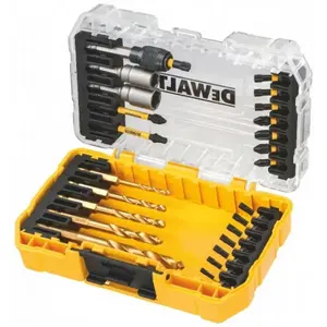 DeWALT Příslušenství - 26dílná sada bitů a vrtáků DT70735T