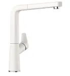 Blanco Avona S - Dřezová baterie s výsuvnou koncovkou, bílá 521280