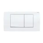 Geberit Twinline30 - Ovládání splachování, bílá 115.899.KJ.1