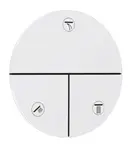 Hansgrohe ShowerSelect Comfort - Ventil pod omítku, pro 3 spotřebiče, matná bílá 15558700