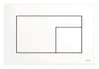 Tece TECEvelvet - Ovládání splachování, úprava proti otiskům prstů, bílá 9240735