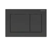 Geberit Omega20 - Ovládání splachování, matná černá 115.080.16.1