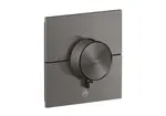 Axor ShowerSelect ID - Termostatická sprchová baterie pod omítku, HighFlow, kartáčovaný černý chrom 36777340