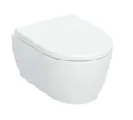 Geberit iCon - Závěsné WC se sedátkem SoftClose, TurboFlush, Rimfree, matná bílá 503.049.JT.1