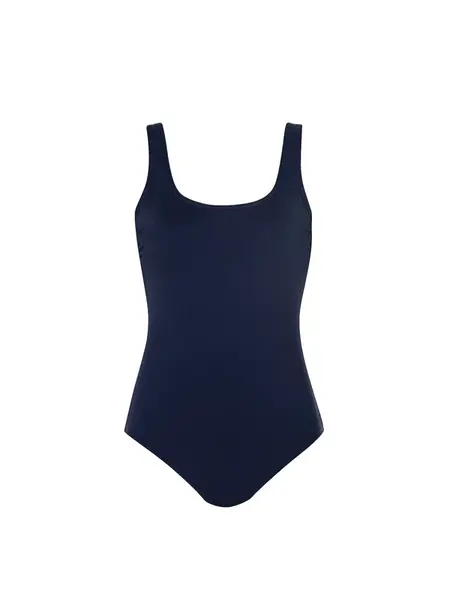 SUNFLAIR Jednodielne plavky  námornícka modrá