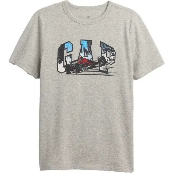 GAP V-AUG SS VG Dětské tričko, šedá, velikost