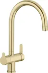 Blanco Trima - Dřezová baterie s filtrační funkcí, saténově zlatá 526695