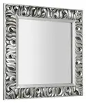 Sapho Zrkadlá - Zrkadlo Zeegreas v ráme, 90x90 cm, strieborná IN401