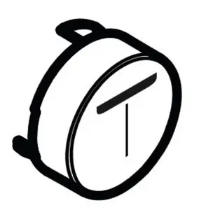 Hansgrohe Príslušenstvo - Tlačidlo prúdu Mono, čierna 92576610