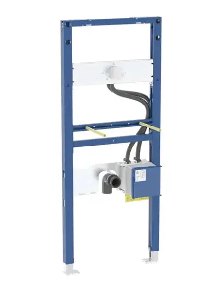 Geberit Duofix - Montážní prvek pro umyvadlo, 1300 mm, pro nástěnnou baterii s funkčním boxem pod omítku 111.558.00.2