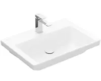 Villeroy & Boch Subway 3.0 - Umývadlo, 65x47 cm, bez prepadu, otvor na batériu, CeramicPlus, Stone White 4A7066RW