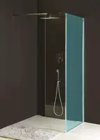 Polysan Modular Shower - Pevný panel MS2, 120 cm, pravý, k instalaci na sprchovou stěnu modulu MS2, čiré sklo MS2B-120R