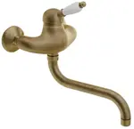 Sapho Kirké - Umyvadlová baterie White, bronz KI15BB