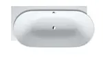 Duravit Luv - Vana 185x95 cm, levá, DuraSolid, bílá 700431000000000