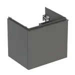 Geberit Acanto - Umyvadlová skříňka, 59x54x48 cm, 1 zásuvka, lávová 503.003.JK.1