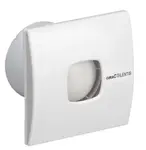 Sapho Cata Silentis - Kúpeľňový ventilátor 15 T axiálny s časovačom, 25 W, potrubie 150 mm, biela 01091000