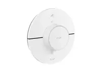 Axor ShowerSelect ID - Termostatická batéria pod omietku, na 2 spotrebiče, matná biela 36751700