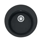 Franke Rondo - Fragranitový drez ROG 610, priemer 51 cm, ónyx 114.0283.879