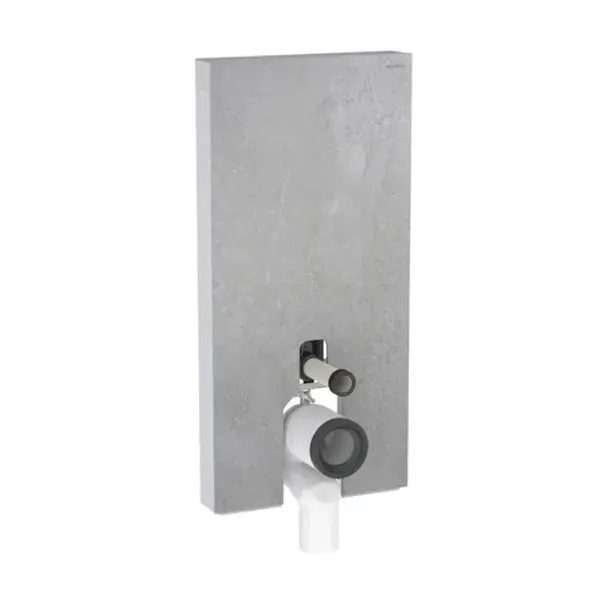 Geberit Monolith Plus - Sanitární modul pro stojící WC, 101 cm, spodní přívod vody, vzhled betonu 131.202.JV.7