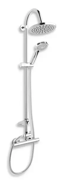 Novaservis Sprchové súpravy - Sprchový set s termostatom, 20 cm, 1 prúd, chróm SET040/TER,0