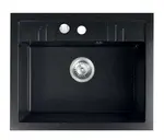 Novaservis Drezy - Granitový drez 58x48 cm, grafit DRGM1/48/58HA