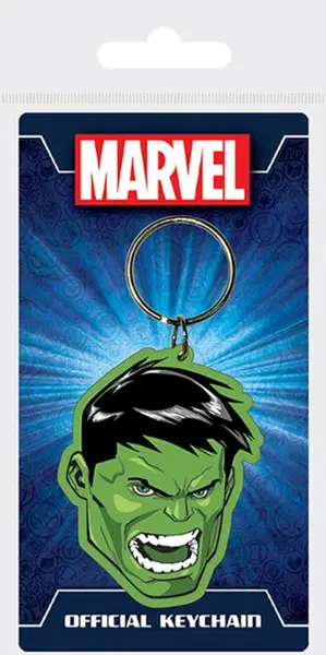 Marvel gumová klíčenka – Hulk