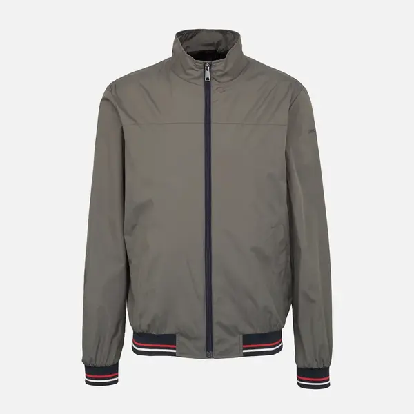 Green Men's Jacket Geox Jharrod - Men's