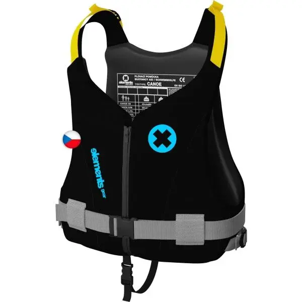 EG CANOE PLUS Vodácka plávacia vesta, čierna, veľkosť