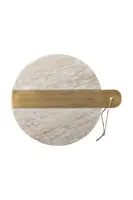 Prkénko Bloomingville Villette 25 x 30,5 x 1,5 cm béžová barva