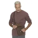 Unisex kožená taška bushman ebro tmavě hnědá uni